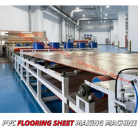 Machine de fabrication de revêtements de sol en PVC, ligne de production de feuilles de revêtement de sol en PVC, machine à fabriquer des tapis de sol en PVC