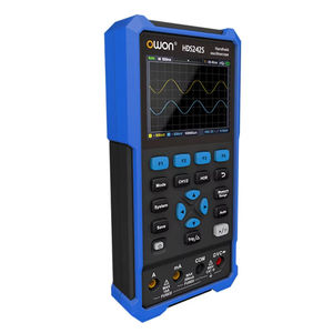 Owon oscilloscopio portatile prezzo HDS242S larghezza di banda 40M 3.5 pollici grande schermo schermo alta frequenza di aggiornamento riparazione automatica - Product Image 3