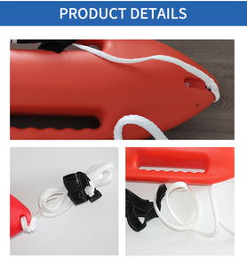Equipo Salvavidas, Boya Flotante de Seguridad Acuática, Torpedo de Plástico para Rescate, Molde para Boya Salvavidas - Product Image 3