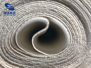Sabuk konveyor kanvas katun 2mm 3mm sabuk tanpa ujung Demoulding biskuit - Product Image 3