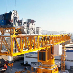 DH2500 200 ton Kule Vinç Ağır Hizmet Tipi İnşaat Kaldırma Ekipmanı Düz Tepeli Kule Vinç, CE belgeli yüksek katlı bina projeleri için. - Product Image 4