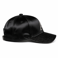 Casquette de baseball polyvalente pour enfants, style décontracté quatre saisons, avec lettres scintillantes, protection solaire sportive, modèle Red Hat