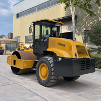 Compacteur de sol à tambour unique YSW210 avec capacité de montée de 30 % et force de 140 KN