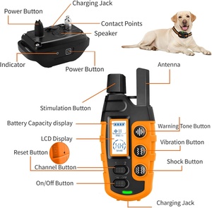 <span class=keywords><strong>Collar</strong></span> de entrenamiento para perros sin golpes, Dispositivo disuasorio de ladridos de perros y <span class=keywords><strong>collar</strong></span> antiladridos para perros con control remoto - Product Image 2