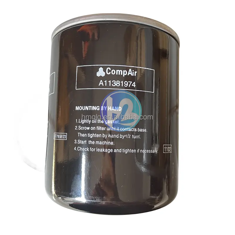 Harga pabrik Filter minyak udara a11381974-berlaku untuk kompresor udara Compair bagian a11381974-
