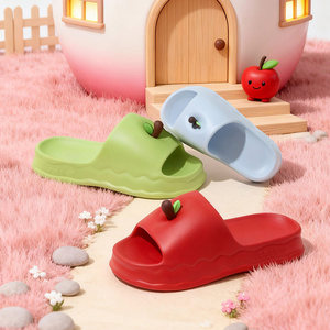 Sandalias de Verano 2026, Nuevo Diseño Familiar Estilo Apple, Chanclas Abiertas para Parejas, Uso Doméstico, Ecológicas y Acolchadas - Product Image 1