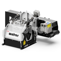 Fraiseuse routière à déchargement latéral série WLC pour chargeuse, machine de fraisage d'asphalte avec convoyeur de déchargement