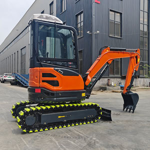 شحن مجاني حفارة صغيرة 3 طن بمحرك كوبوتا معتمدة من CE وEPA وEURO 5 حفارة زاحفة 1 طن و2 طن آلة حفر صينية للمزارع - Product Image 6