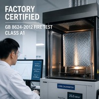 Matériau d'isolation thermique moderne et écologique en feuille d'aluminium avec R4.0 pour applications en four à haute température et sur toiture