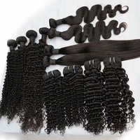 Lots de Cheveux Indiens Bruts Bouclés Kinky en Gros – Fournisseurs de Mèches de Cheveux Alignées avec les Cuticules, Double Trame, Extensions de Cheveux Humains Pas Chères