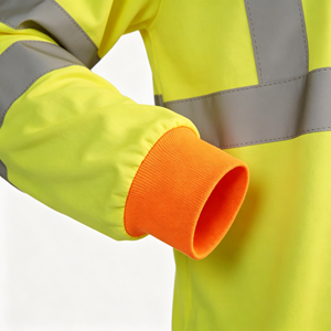 Hi Vis Custom Work Ware Shirts Camisas De Construccin Reflective Safety Clothing Long Sleeve Polyester Work Shirts for Men - Product Image 6