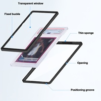Étui de protection magnétique multicolore en alliage d'aluminium résistant aux UV pour cartes gradées PS-A CG-C BG-S