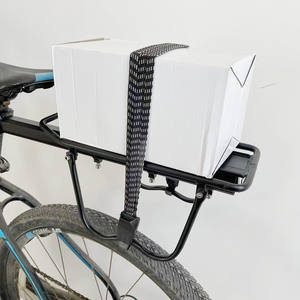 Correa gruesa para equipaje de bicicleta, 450mm, 650mm, ajustable para montaje en soporte con material de emulsión - Product Image 1