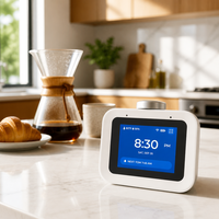 Horloge de bureau intelligente IA avec gestionnaire de routine quotidienne, liste de tâches vocale, minuteur de concentration Pomodoro, personnalisable, marque privée, fabrication OEM