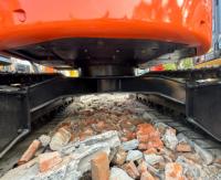 Excavateur Hitachi ZX135US, original Hitachi 135 13 tonnes disponible à la vente à bas prix, y compris le concasseur ZX135