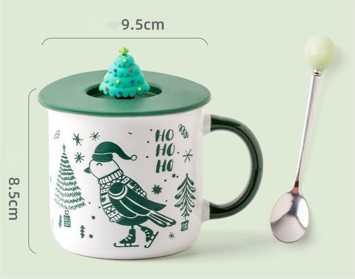 green with spoon