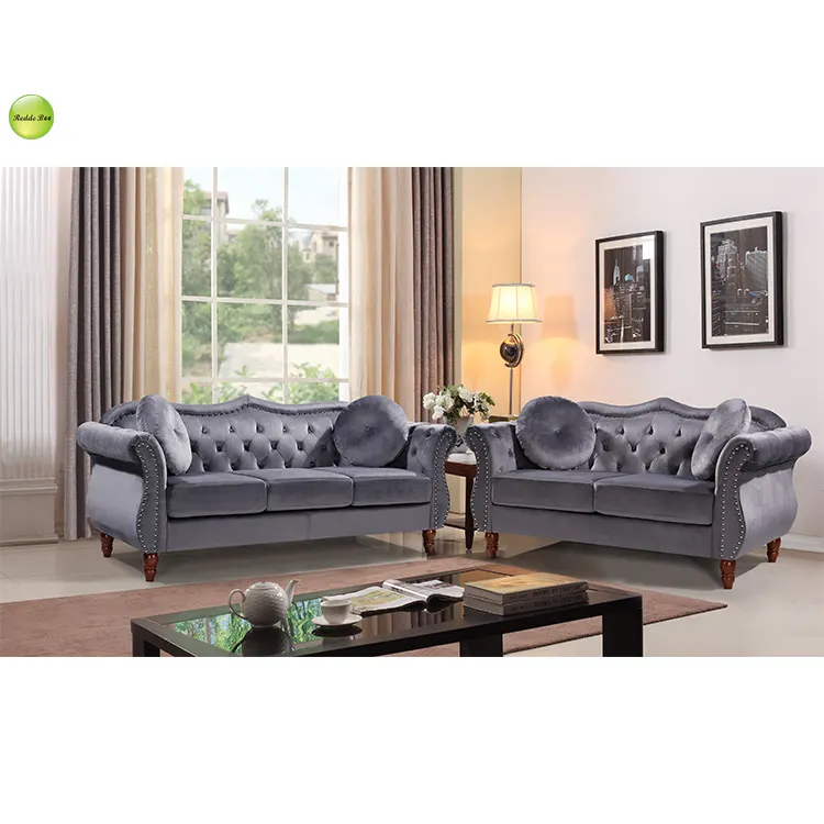 Huizhou factory new model with low price european furniture classic sofa set
