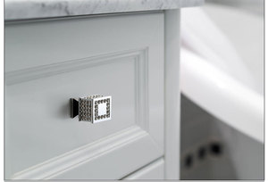 Basit tasarım lüks lüks 3 "kabine parlak kristal tutacak çeker ve topuzu - Product Image 3