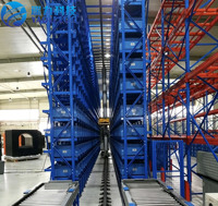 Sistema ASRS Automatizado de Alta Densidad para Mini Carga con Grúa Apiladora para Almacenamiento y Recuperación de Cajas y Cartones en Almacenes Industriales