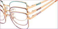 Monture optique classique en acier inoxydable de luxe à prix abordable, design tendance, en stock, vente chaude, lunettes unisexe pour la lecture