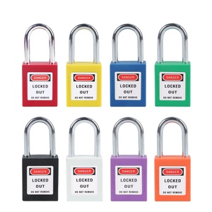 กุญแจล็อค QVAND M-G38 ขนาด 38 มม. สำหรับระบบล็อคเอาท์และแท็กเอาท์ ได้มาตรฐาน OSHA พร้อมสายไนลอน PA66 และเหล็กกล้า ความปลอดภัยสูง ใช้กุญแจแบบเดียวกัน - Product Image 6