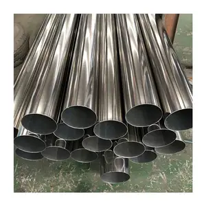 Aisi 409L 410S 420 430 201 304 310 316 Erw Welded Stainless Steel Pipe And Tube For Industry