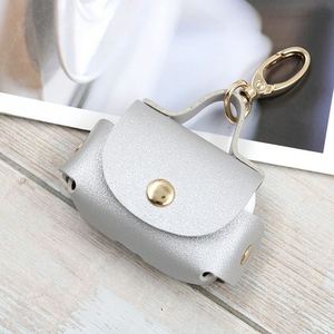เคสใส่หูฟังขนาดเล็ก ฝาครอบป้องกันหูฟังพร้อมพวงกุญแจ ที่ใส่หูฟังบลูทูธ - Product Image 3