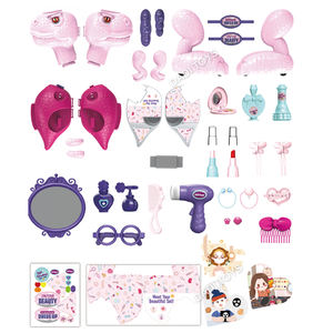 Nuevo Juego de <span class=keywords><strong>Maquillaje</strong></span> de 43 Piezas, Juguete de Belleza con Temática de Dinosaurios para Niñas, Juego de Imitación - Product Image 3