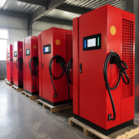 Nouvelle station de recharge rapide DC pour véhicules électriques de 60 kW à 240 kW, fabricant OEM ODM, avec OCPP 1.6/2.0 et application/RFID pour usage public
