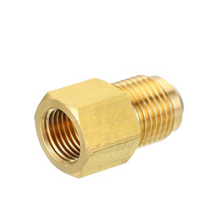 Adaptateur en laiton sur mesure, raccord mâle 3/8 à raccord femelle 1/2 NPT - Raccord pour gaz naturel - Product Image 3