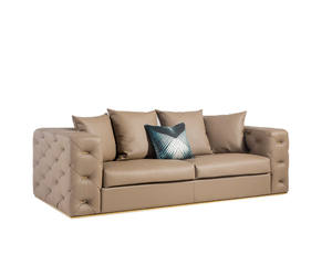 Canapé d'angle L, meuble de salon, lot de 2 pièces, Chaise gauche et droite, 3 places, 2 pièces - Product Image 5