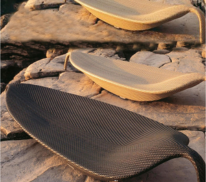 Mobilier moderne piscine d'hôtel chaise longue en rotin <span class=keywords><strong>tressé</strong></span> chaise longue en rotin - Product Image 4