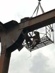 <span class=keywords><strong>Pont</strong></span> routier en <span class=keywords><strong>treillis</strong></span> en acier soudé continu pré-fabriqué avec 80m + travées <span class=keywords><strong>Pont</strong></span> à <span class=keywords><strong>structure</strong></span> en acier à grande portée - Product Image 3