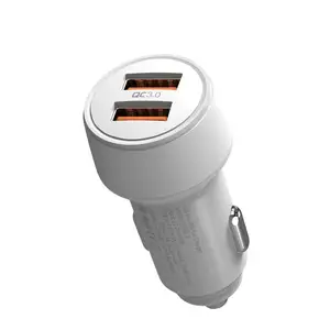 Car Charging Accessories Dual Usb Car Charger Adapter 2 Usb Port 3.1a Smart Car Charger For I phone Mobile Phones