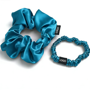 Wholesale <strong>2026</strong> Customized 100% Silk Scrunchie Hairbands Elastic Mulberry Silk Bands - Product Image 3