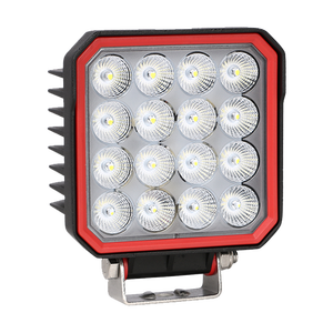 Vendite calde <span class=keywords><strong>16</strong></span> Leds 48W quadrato <span class=keywords><strong>Led</strong></span> luce di lavoro Offroad <span class=keywords><strong>Led</strong></span> luce di guida per veicoli - Product Image 3