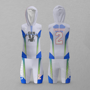 Coutures renforcées <span class=keywords><strong>5</strong></span> sur <span class=keywords><strong>5</strong></span> Maillots de compression de football Pantalons Maillot de compression de <span class=keywords><strong>rugby</strong></span> pour jeunes Ensembles d'uniformes de football 5V5 - Product Image 1