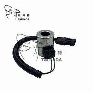 Accesorios de bomba hidráulica TALUADA XE80 XE135 XE150 XE215C Sany SY215 19*49mm bobina de válvula solenoide de bloqueo de seguridad piloto 27667400 - Product Image 1