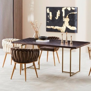 Chaises de restaurant rentables Chaises de salle à manger en tissu doux au toucher <span class=keywords><strong>Chaise</strong></span> de salle à manger confortable - Product Image 3