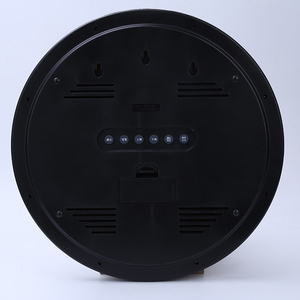 Hiện đại im lặng vòng lớn Màn hình LCD kỹ thuật số treo tường đồng hồ với nhiệt độ báo động Lịch ngày trong tuần nhà văn phòng trang trí nội thất - Product Image 4