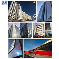 Decoración Exterior de Edificios Personalizada, Resistente al Viento, Anticorrosión, Protección de Privacidad, Muro Cortina de Aluminio con Grabado Láser 3D