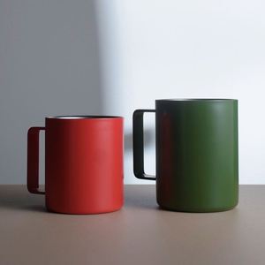 Nouvelle Tasse de Luxe 316 en Acier Inoxydable Double Paroi avec Poignée, pour Spiritueux, Portable pour Fêtes en Extérieur, Tasse à Café Légère - Product Image 1
