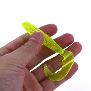Atacado SO108 10cm 7.7g 5 pçs/saco Iscas De Plástico Macio Artificial Worm Iscas De Pesca - Product Image 3