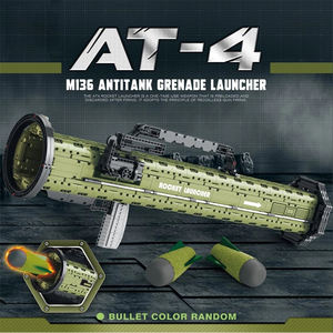 Reobrix Ladrillos de Bala para Escopeta de la Segunda Guerra Mundial <span class=keywords><strong>Arma</strong></span> Modelo AK47 Técnicos de Ensamblaje Bloques de Construcción Juguetes para Niños Regalos - Product Image 3