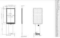 Pantalla TFT LCD de 3.0 Pulgadas y 1000 Nits de Alto Brillo, 360*640 con Interfaz SPI+RGB, Controlador IC ST7701SN para Pantallas Exteriores