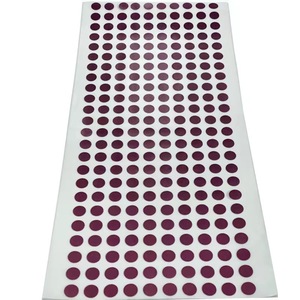 Étiquette de stérilisation EO, indicateur chimique, autocollant rond petit format, étiquette auto-adhésive à changement de couleur par rayonnement d'oxyde d'éthylène - Product Image 3