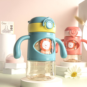 BPA Free botol air minum bayi, cangkir menyapih olahraga bernafas dengan sedotan 3 in 1 PPSU - Product Image 6