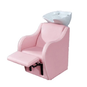 Sillón de Peluquería Moderno y Duradero de Cuero PU de Lujo con Función de Masaje Shiatsu - Product Image 1