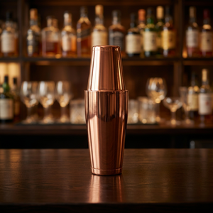 Ensemble de shakers Boston en cuivre massif, 2 pièces, capacité de 28 oz et 18 oz, réutilisables, durables, faits à la main, outils de bar de luxe - Product Image 4