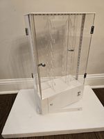 Rotierende Acrylmesser-Vitrine 16-teilige Vitrine